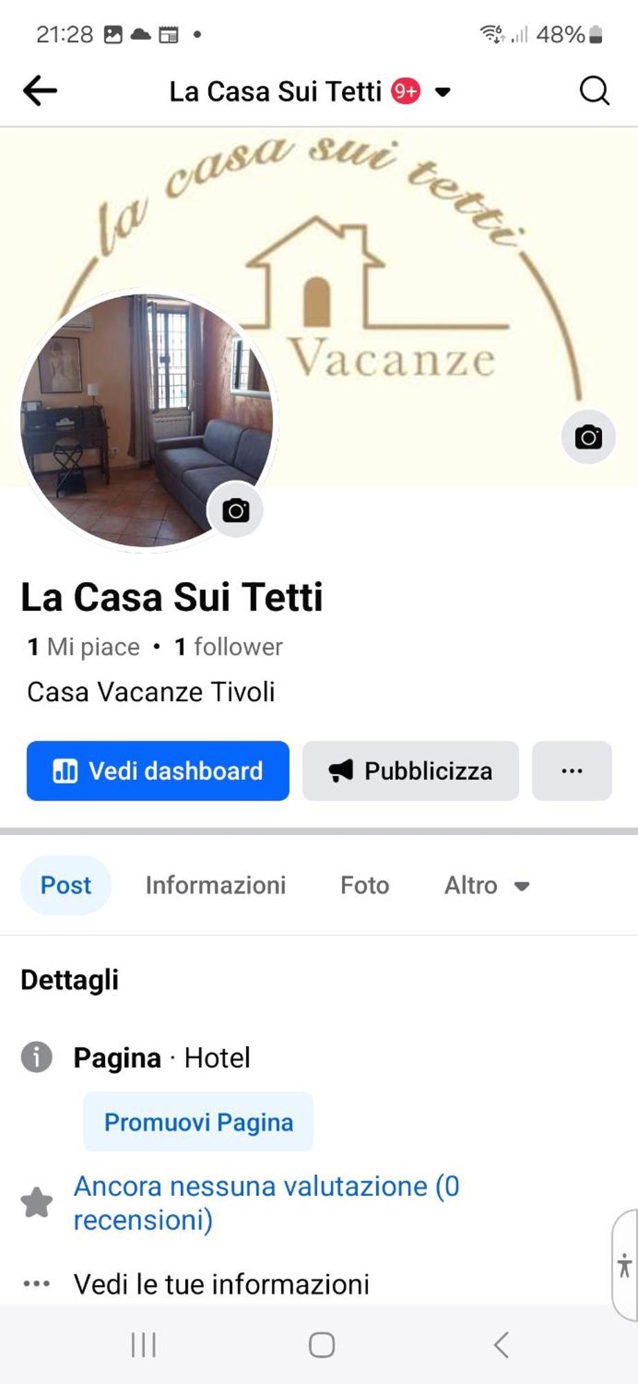 Appartamento La Casa Sui Tetti Tivoli Esterno foto